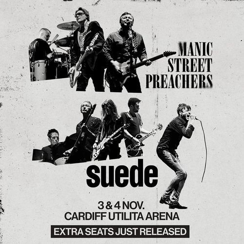Manic Street Preachers and Suede Suede, Manic Street Preachers november 2026 tour poster
