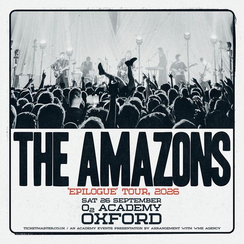 THE AMAZONS 'Epilogue' TOUR, 2026 The Amazons at O2 Academy on 26 September 2026 gig poster