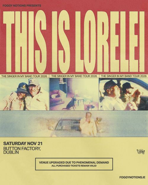 THIS IS LORELEI Lorelei at Button Factory on 21 November 2026 gig poster