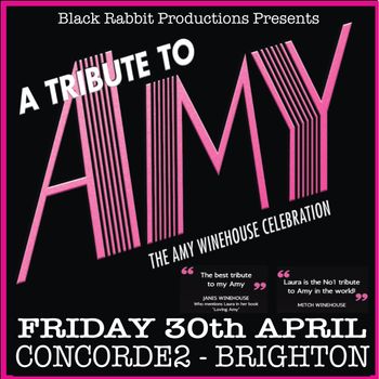 A TRIBUTE TO AMY lau.ra at CONCORDE2 on 30 April 2026 gig poster