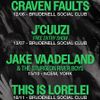 Craven Faults, J'Cuuzu, Jake Vaadeland & The Sturgeon River Boys, This Is Lorelei Craven Faults, This Is Lorelei, JAKE VAADELAND & THE STURGEON RIVER BOYS, J'Cuuzu gig poster