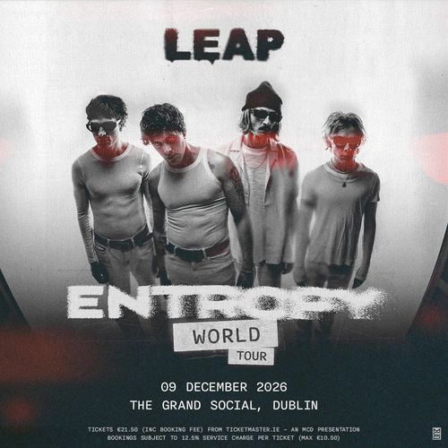 LEAP - ENTROPY WORLD TOUR LEAP at THE GRAND SOCIAL on 9 December 2026 gig poster