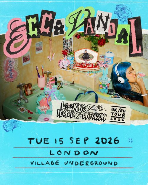 Ecca Vandal - Looking For People To Unfollow Ecca Vandal at Village Underground on 15 September 2026 gig poster