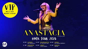 ANASTACIA #NTK Tour 2026 Anastacia at At The Civic Hall on 23 September 2026 gig poster