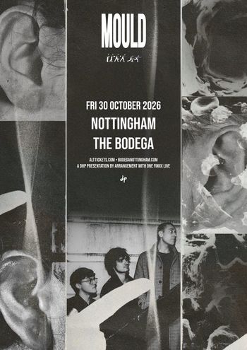 MOULD at The Bodega on 30 October 2026 gig poster