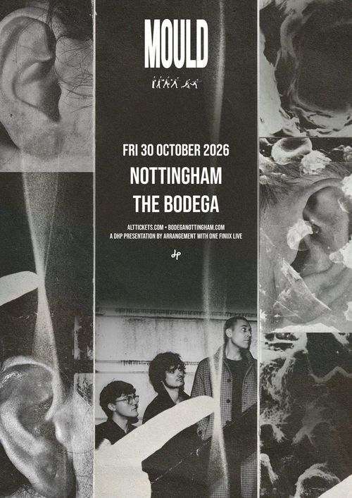 MOULD at The Bodega on 30 October 2026 gig poster