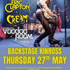 JIMI HENDRIX, ERIC CLAPTON & CREAM Voodoo Room gig poster