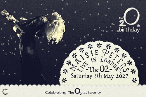 MAISIE PETERS LIVE IN LONDON Maisie Peters at The O2 on 8 May 2027 gig poster