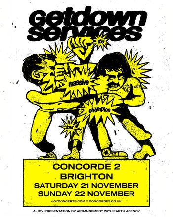 Get Down Services the Gemini Massive Champion Tour Getdown Services november 2020 tour poster