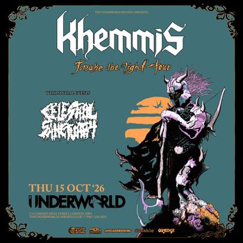 Khemmis - Forsake the Light Tour Electric Sanctuary, Khemmis at Underworld on 15 October 2026 gig poster