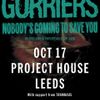 GURRIERS - NOBODY'S COMING TO SAVE YOU Tramhaus, Gurriers gig poster
