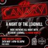 The CANARY - A Night of the Leadmill DJ ADAM MORLEY gig poster