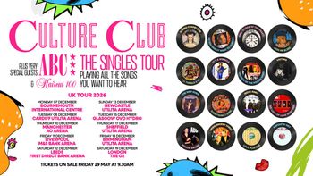 Culture Club ABC The Singles Tour ABC, Culture Club, Haircut 100, Haircut One Hundred december 2026 tour poster