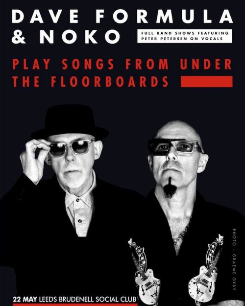 DAVE FORMULA & NOKO NOKO, Dave Formula at Brudenell Social Club on 22 May 2026 gig poster