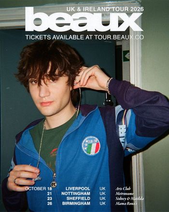beaux UK & Ireland Tour 2026 beaux october 2026 tour poster
