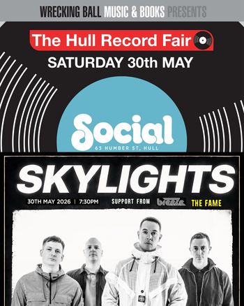 SKYLIGHTS Breeze, The Fame at Social on 30 May 2026 gig poster