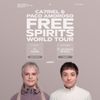 CA7RIEL & PACO AMOROSO FREE SPIRITS WORLD TOUR CA7RIEL & PACO AMOROSO gig poster
