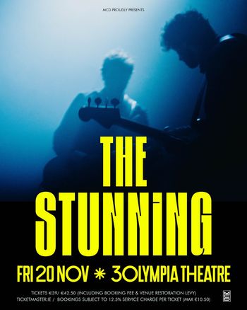 THE STUNNING at Olympia Theatre on 20 November 2026 gig poster