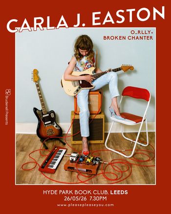 CARLA J. EASTON O_RLLY, Broken Chanter at HYDE PARK BOOK CLUB on 26 May 2026 gig poster