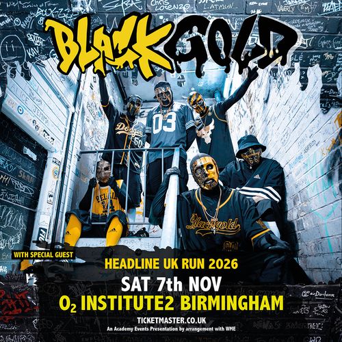 BLACK GOLD BLACKGOLD at O2 INSTITUTE2 on 7 November 2026 gig poster