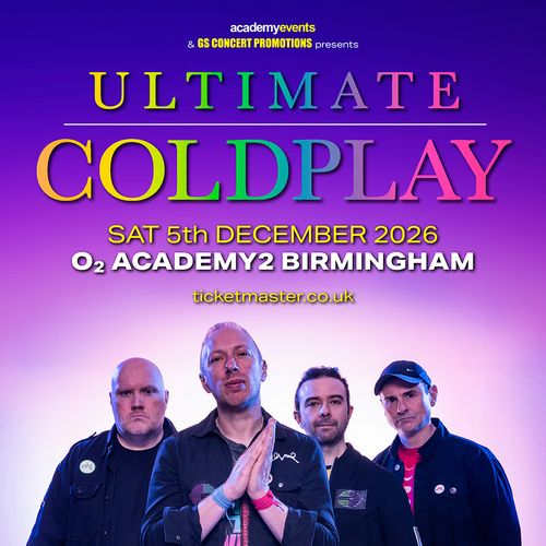ULTIMATE COLDPLAY at O2 ACADEMY2 on 5 December 2026 gig poster