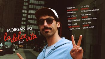 Morgan Jay la dolce vita tour Morgan Jay at Waterfront Hall on 30 March 2026 gig poster