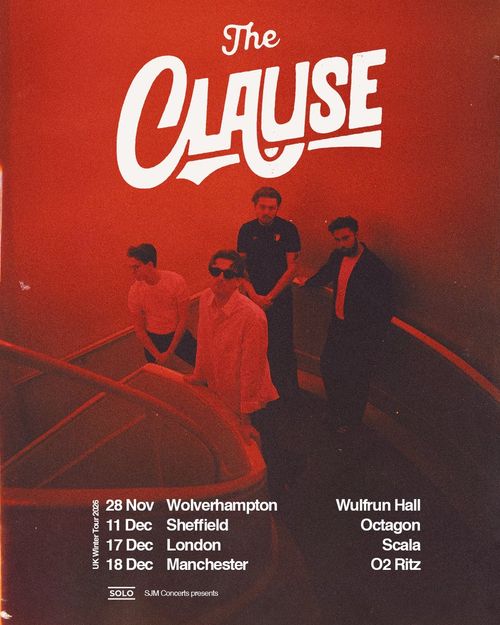 The Clause november 2026 to december 2026 tour poster