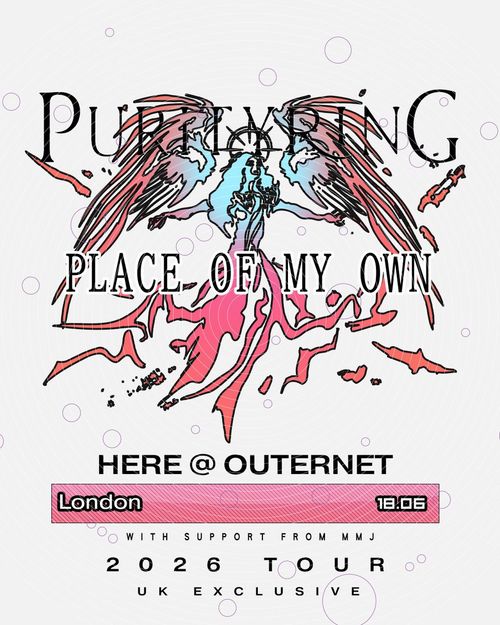 PURITY RING - PLACE OF MY OWN PURITY RING, MMJ at OUTERNET on 18 June 2026 gig poster