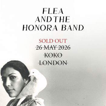 FLEA AND THE HONORA BAND at KOKO on 26 May 2026 gig poster