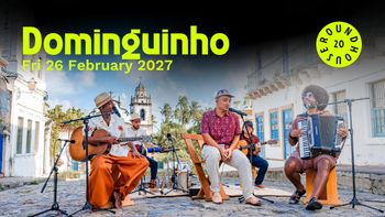 Dominguinho at Roundhouse on 26 February 2027 gig poster