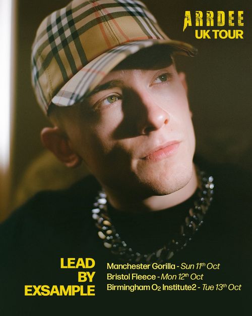 ArrDee UK Tour ArrDee october 2025 tour poster
