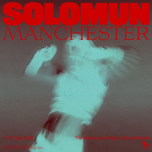 SOLOMUN MANCHESTER Solomun at The Warehouse Project, Depot Mayfield on 25 September 2026 gig poster