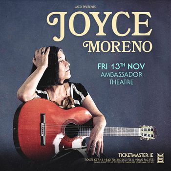 JOYCE MORENO Joyce at AMBASSADOR THEATRE on 13 November 2026 gig poster