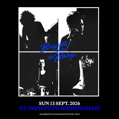 Brigitte Calls Me Baby at O2 Institute on 13 September 2026 gig poster