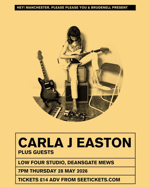 CARLA J EASTON Carla J. Easton at LOW FOUR STUDIO on 28 May 2026 gig poster