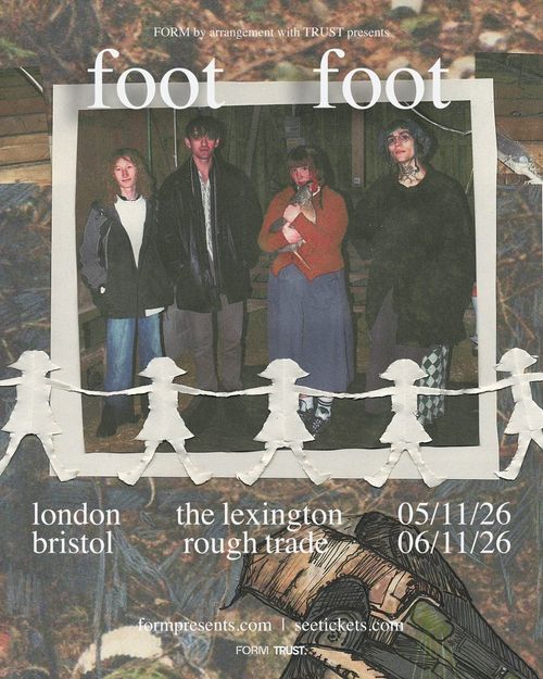foot foot november 2026 tour poster