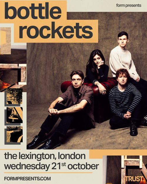 bottle rockets at the lexington on 21 October 2026 gig poster