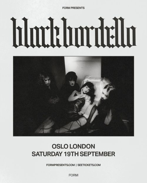 blackbordello at Oslo on 19 September 2026 gig poster