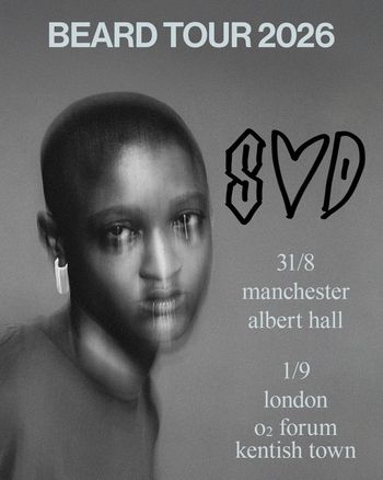 BEARD TOUR 2026 SVD august 2026 to september 2026 tour poster