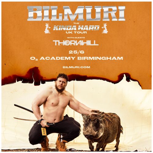Bilmuri - The Kinda Hard UK Tour Bilmuri, Thornhill at O2 Academy Birmingham on 25 June 2026 gig poster