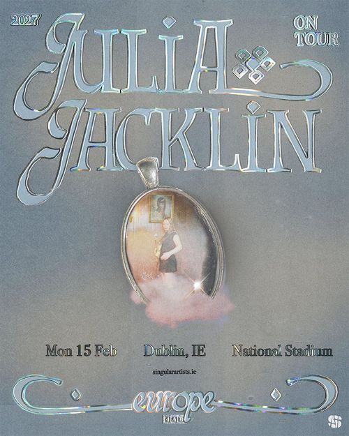 JULIA JACKLIN ON TOUR Julia Jacklin at National Stadium on 15 February 2027 gig poster