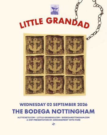 LITTLE GRANDAD at The Bodega on 2 September 2026 gig poster