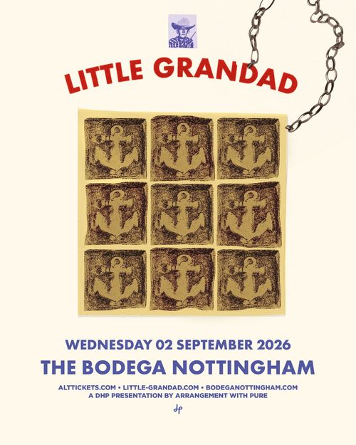 LITTLE GRANDAD at The Bodega on 2 September 2026 gig poster