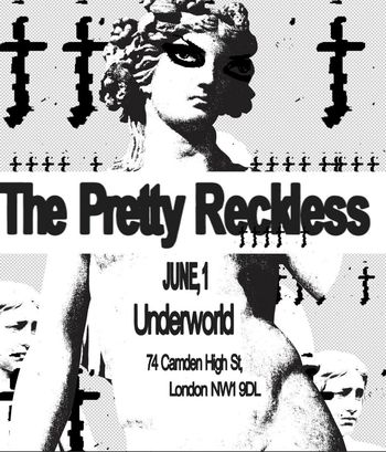 The Pretty Reckless at Underworld on 1 June 2026 gig poster