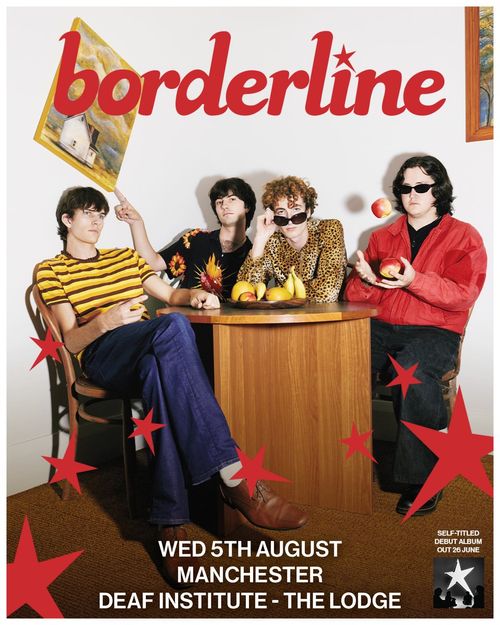 borderline at Deaf Institute - The Lodge on 5 August 2026 gig poster