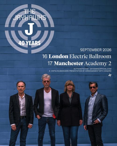 The Jayhawks 40 Years The Jayhawks, The Jayhawks september 2026 tour poster