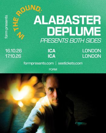 ALABASTER DEPLUME PRESENTS BOTH SIDES Alabaster dePlume october 2026 tour poster
