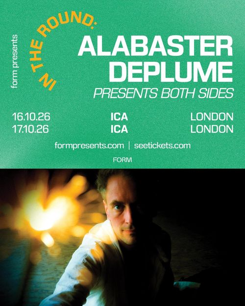 ALABASTER DEPLUME PRESENTS BOTH SIDES Alabaster dePlume october 2026 tour poster