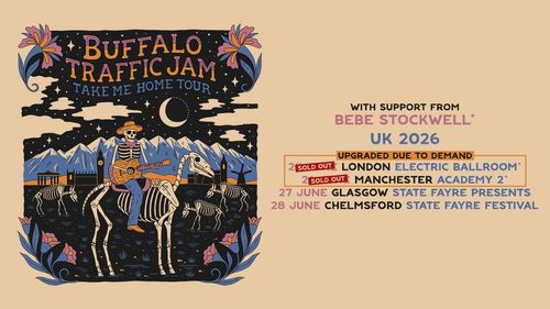 Buffalo Traffic Jam - Take Me Home Tour Bebe Stockwell, Buffalo Traffic Jam june 2026 tour poster