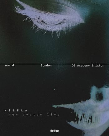 KELELA - new avatar live Kelela at O2 Academy Brixton on 4 November 2026 gig poster